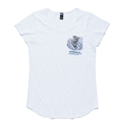 Dropbear Cuddle Squad - Women's Cap Sleeved Tee Thumbnail