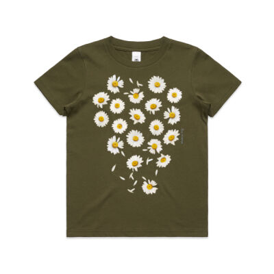 Painted Daisies - Kids/Youth Unisex Tee Thumbnail